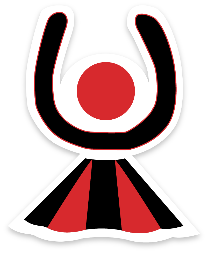 Logo zespołu "Uśmiech" (zawieszka)